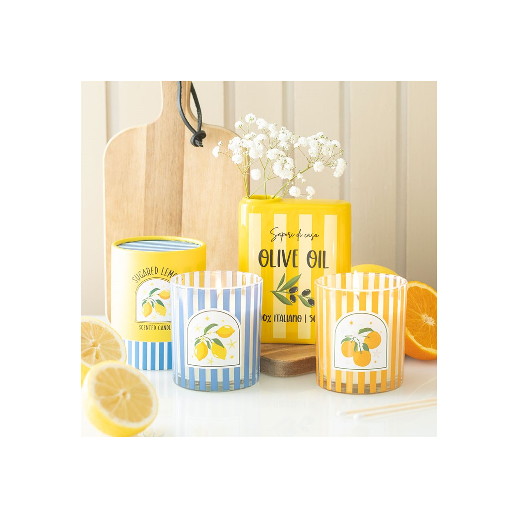 Sugared Lemon Scented Candle