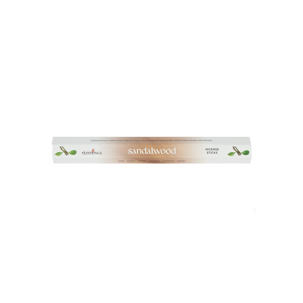 Set of 6 Packets of Elements Sandalwood Incense Sticks