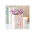 Pink Book Shaped Vase