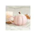 Pink Pumpkin Mug and Socks Set