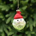 Christmas Sprout Glass Hanging Decoration